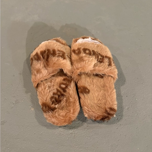 Brown Multicolor Balenciaga Slides Mens Size 12 - Picture 3 of 4